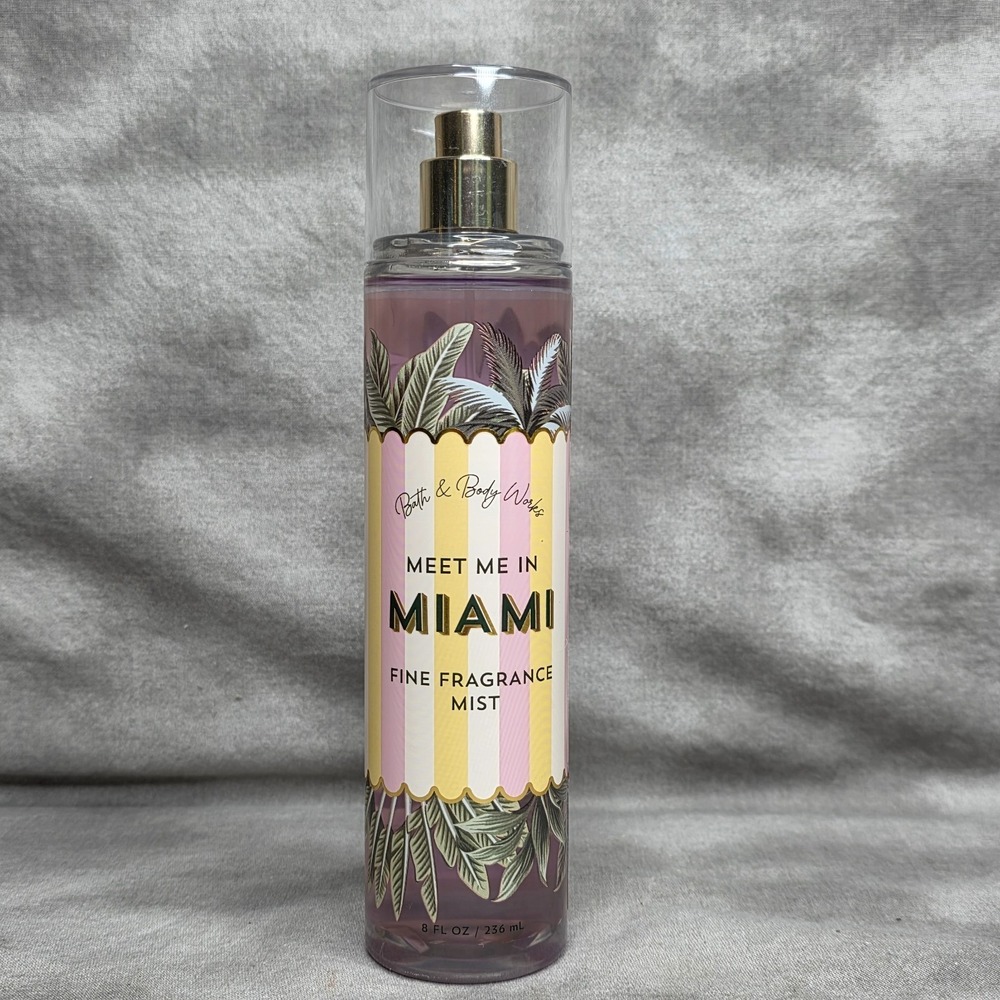 Bath & Body Works MEET ME IN MIAMI Fragrance Mist 8 fl oz